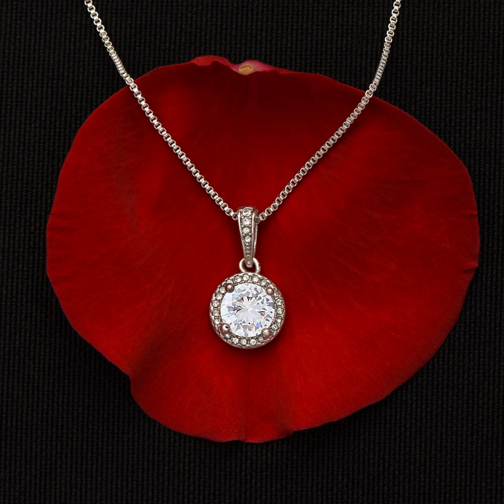Daughter to Mum Gift  | Eternal Hope Love Knot Necklace | Mother's Day, Birthday & Christmas Jewelry