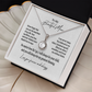 Mom Necklace Gift from Son or Daughter | Eternal Hope Nacklace for Mom on Her Birthday