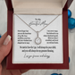 Mom Necklace Gift from Son or Daughter | Eternal Hope Nacklace for Mom on Her Birthday