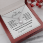 Mom Necklace Gift from Son or Daughter | Eternal Hope Nacklace for Mom on Her Birthday