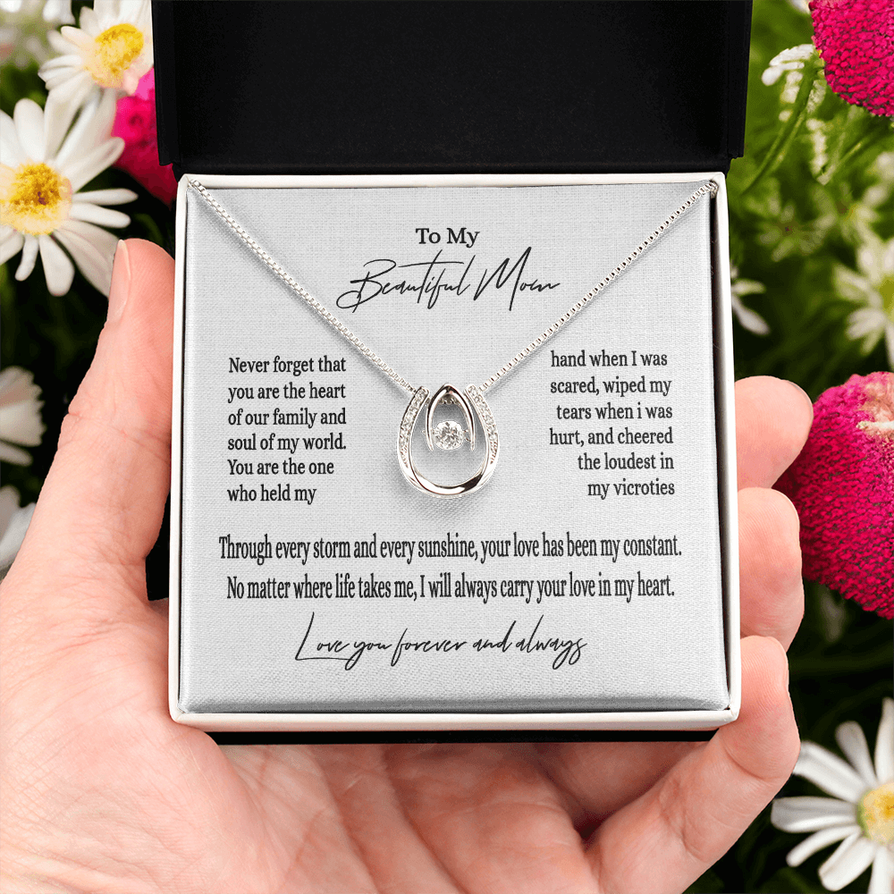 Necklace for Mom from Son or Daughter | Mother's Day Gift,  Birthday, Christmas Jewelry