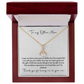 Bonus mom gift from bride, Stepmom wedding gift on wedding day, Gift for Stepmom on wedding day, Bonus mom of the bride necklace