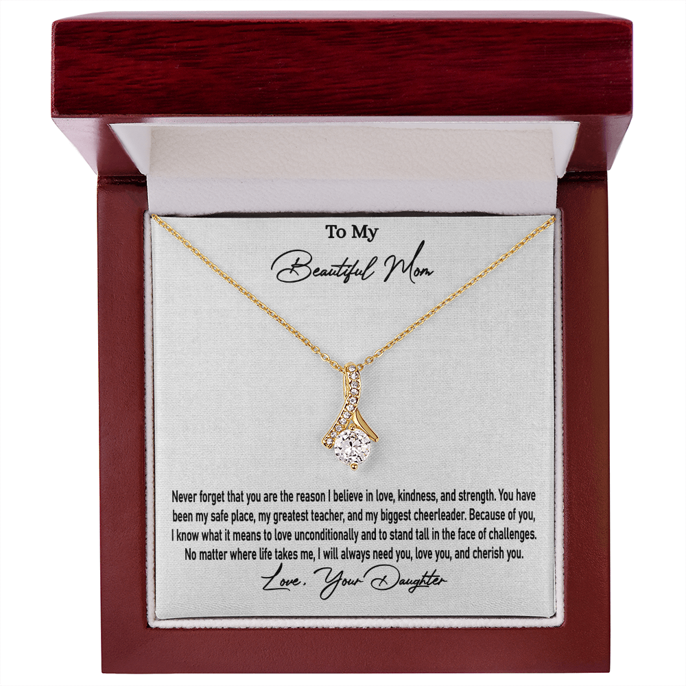 Daughter Heart Melting Gift to Mom | Alluring Beauty Necklace | Mother Stylish present | SparkinGifts