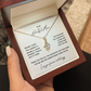 Mother of the Groom Nacklace Gift from Loving Son | Wedding Keepsake for Mom