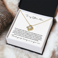 Bonus Mom Necklace, Step Mom Gift from Bride, Mother-in-Law Jewelry, MIL Wedding Gift, Step Mother Keepsake
