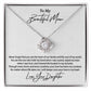 Daughter to Mother Gift | Love Knot Necklace for Mom | SparkinGifts