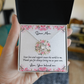 Love Knot Necklace for Mom – Heartfelt Gift from Son