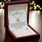 Daughter to Mother Gift | Love Knot Necklace for Mom | SparkinGifts