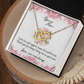 Bonus Mom Necklace Gift, Step Mom Gift from Bride, Mother in Law Gift from Bride, MIL Wedding Gift, Step Mother of the Bride Gift Jewelry