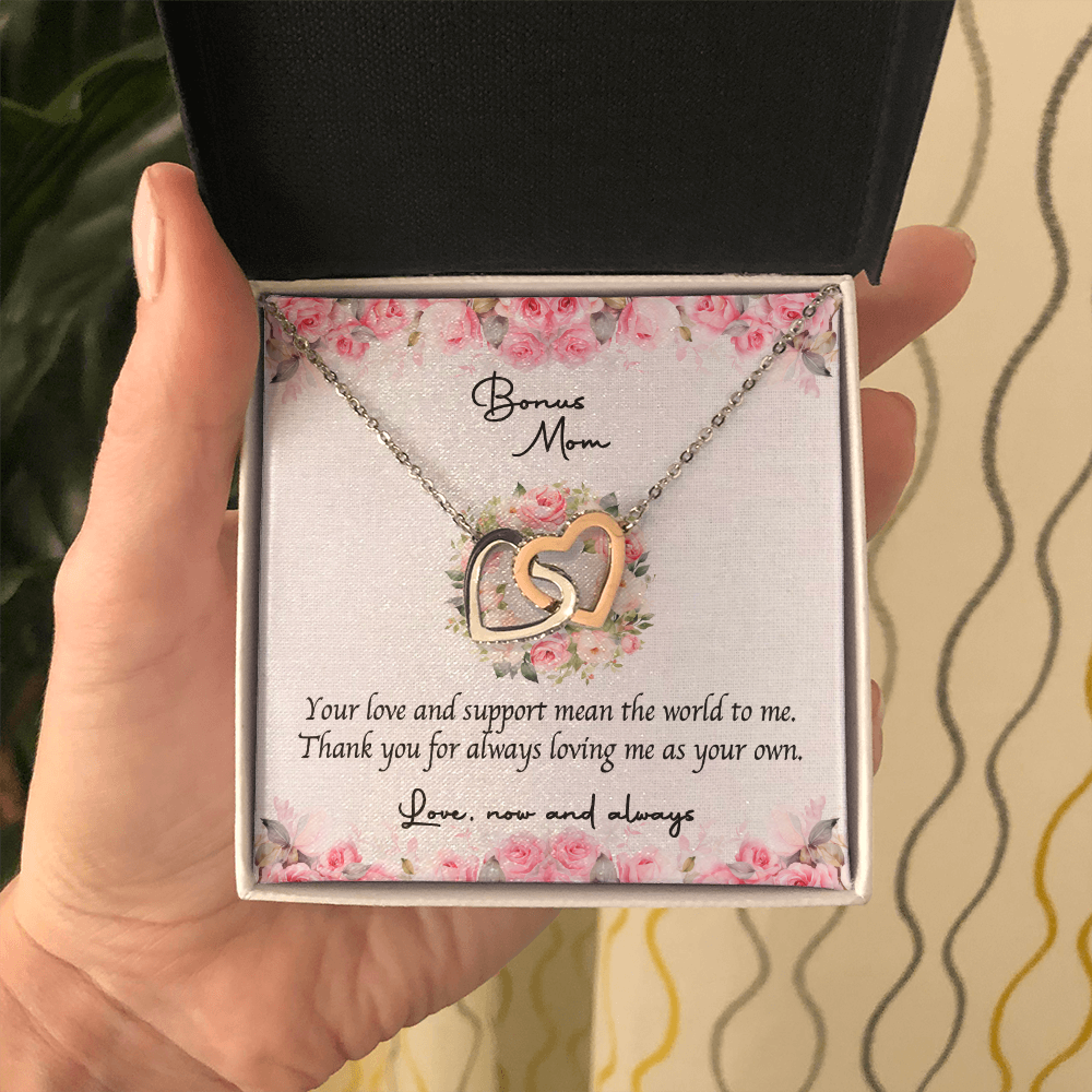Bonus Mom Necklace Gift, Step Mom Gift from Bride, Mother in Law Gift from Bride, MIL Wedding Gift, Step Mother of the Bride Gift Jewelry
