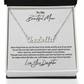Personalised Name Necklace for Mum – Unique Gift from Daughter | SparklinGifts