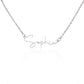 Personalised Signature Name Necklace for Mom – Unique Gift from Daughter | SparklinGifts