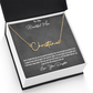 Personalised Signature Name Necklace for Mom – Unique Gift from Daughter | SparklinGifts