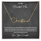 Personalised Signature Name Necklace for Mom – Unique Gift from Daughter | SparklinGifts